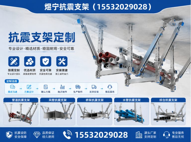 德阳抗震支架厂家展示图